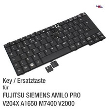 TASTE KEY TASTATUR KEYBOARD NOTEBOOK FUJITSU SIEMENS AMILO PRO V204X A1650 V2000