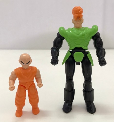 1992 BANDAI DRAGON BALL Z BATTLE Z 2 PLASTIC MODEL KIT FIGURE SET - Picture 4 of 5