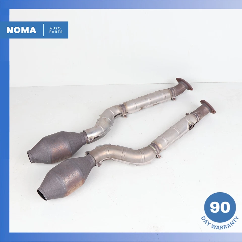 Juego de tubos de escape laterales izquierdo y derecho Lexus USF40 LS460 10-17 OEM Foto 2 de 4