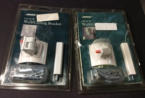 2 Brand New Original Bose Ub 20 Wall Ceiling Bracket White In