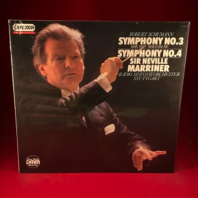 Sir Neville Marriner Radio-Sinfonieorchester Stuttgart Schumann Symphony 3 & 4