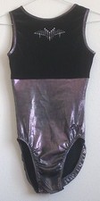 Alpha Factor Gymnastics Leotard AS Adult Small Shiny