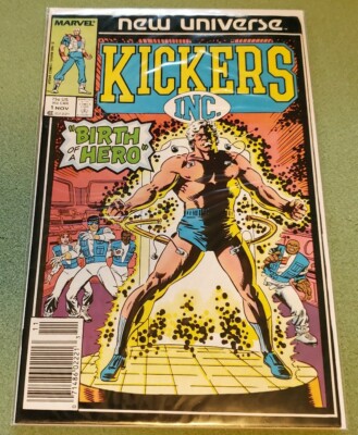 Kickers, Inc. #1, 3, 4, 6, (1987, Marvel)