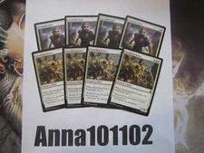 Rumbling Sentry x4 and Sentinel's Eyes 4x, TBD White Commons MTG