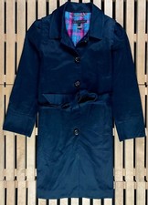Women  s Trench Coat Jacket Marc by Marc Jacobs Size L Blue
