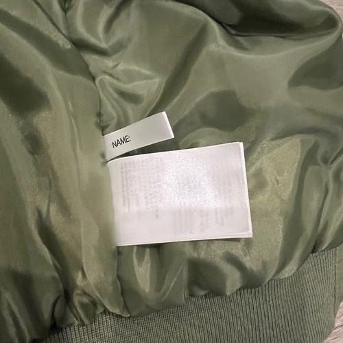 H&M Boys Army Green Flight Bomber Jacket 3-4T/ 3-4Y EUC - Picture 8 of 9