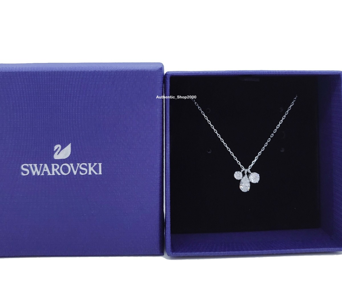 New SWAROVSKI Rhodium Sparkle Crystal Attract Cluster
