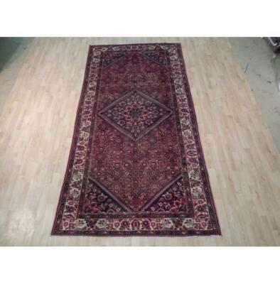5x11 Hand Knotted Semi-Antique Herati Runner B-72040
