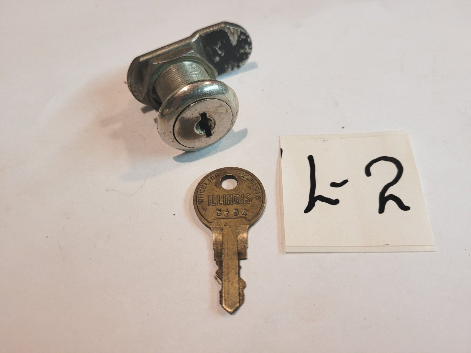 ROCK-OLA JUKEBOX LOCK WITH KEY G-394 PREOWNED | eBay