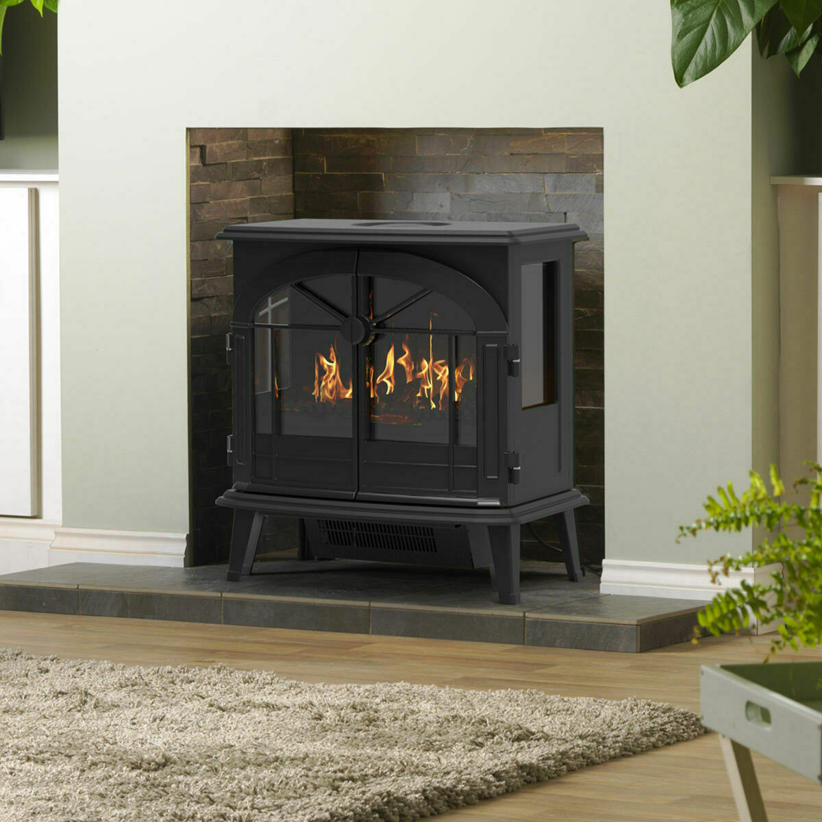 Dimplex Beckley Optimyst Electric Stove in Matt Black, 2KW - BEC20 | eBay