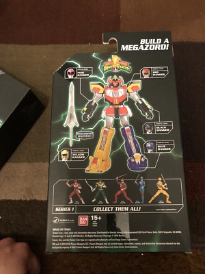 Power Rangers SDCC 2016 BANDAI Mighty Morphin Legacy Collection - Red Ranger, Figura Esclusiva Da Collezione Con Armi