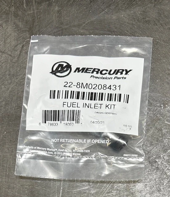 Mercury Fuel Inlet Kit | eBay