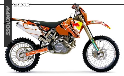 MAXCROSS GRAPHIC KIT FOR EXC XCW SX SXF four stroke and two stroke ENDURO MX NH3