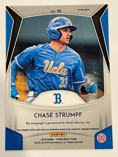 CHASE STRUMPF Card Collection - Pick Your Card - Prizm DP 1/1 & 1st Bowman Autos - Picture 15 of 22