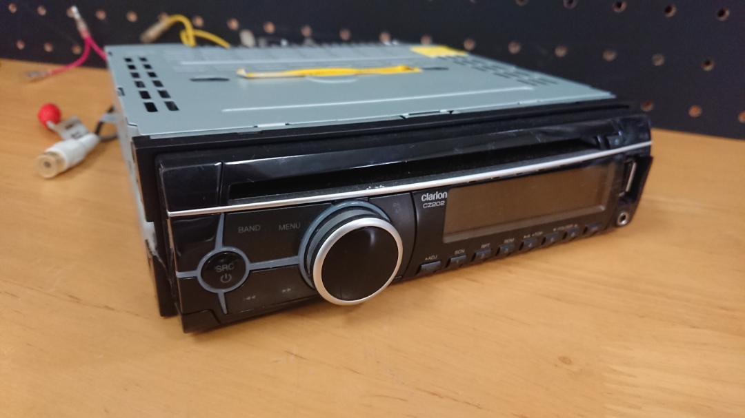 Clarion CZ202 1DIN Car Stereo USB CD MP3 WMA Receiver Used JDM | eBay
