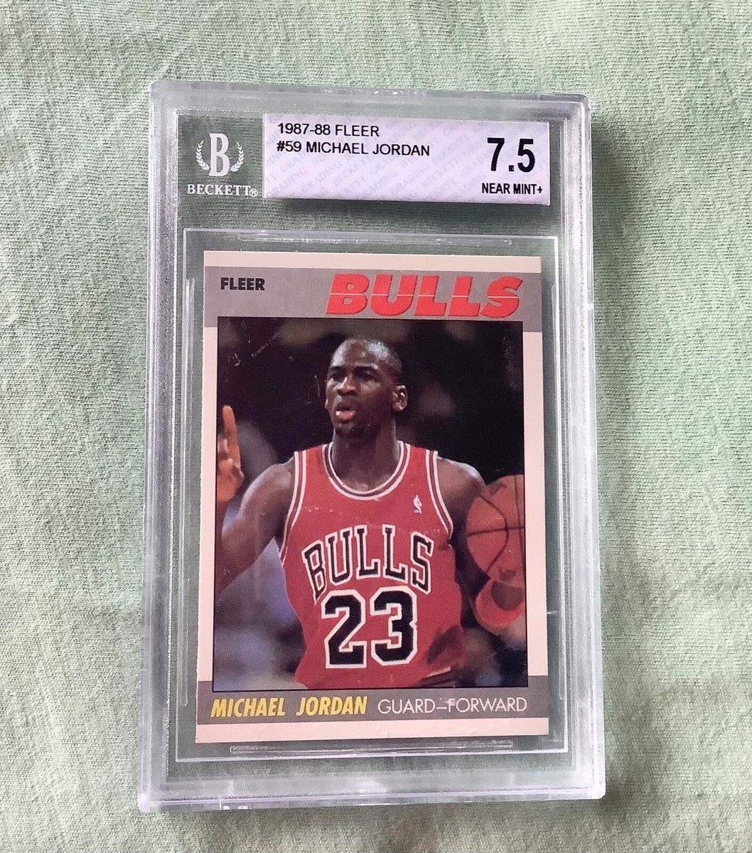 ジョーダンカード 1987年 Fleer 2年目 1987 FLEER MICHAEL