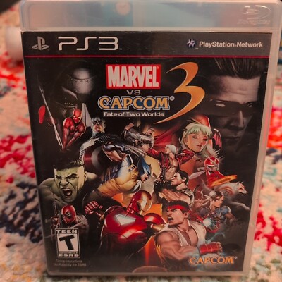 Marvel vs. Capcom 3 Fate of Two Worlds for Playstation 3 PS3 Disc Mint