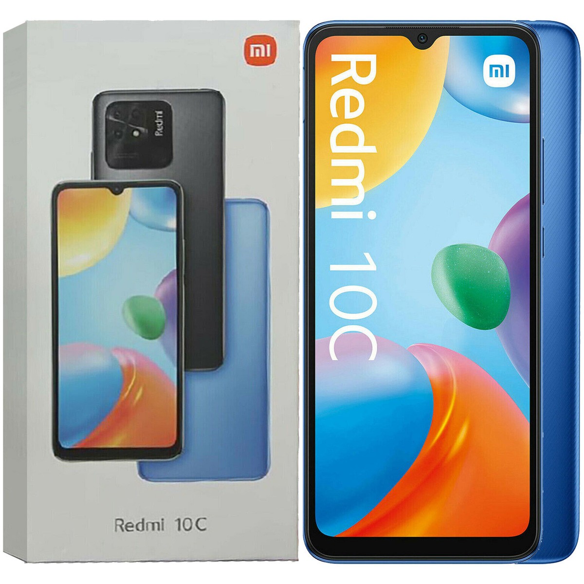 Xiaomi Redmi 10C 4G Ocean Blue 64GB + 3GB Dual-Sim Unlocked GSM