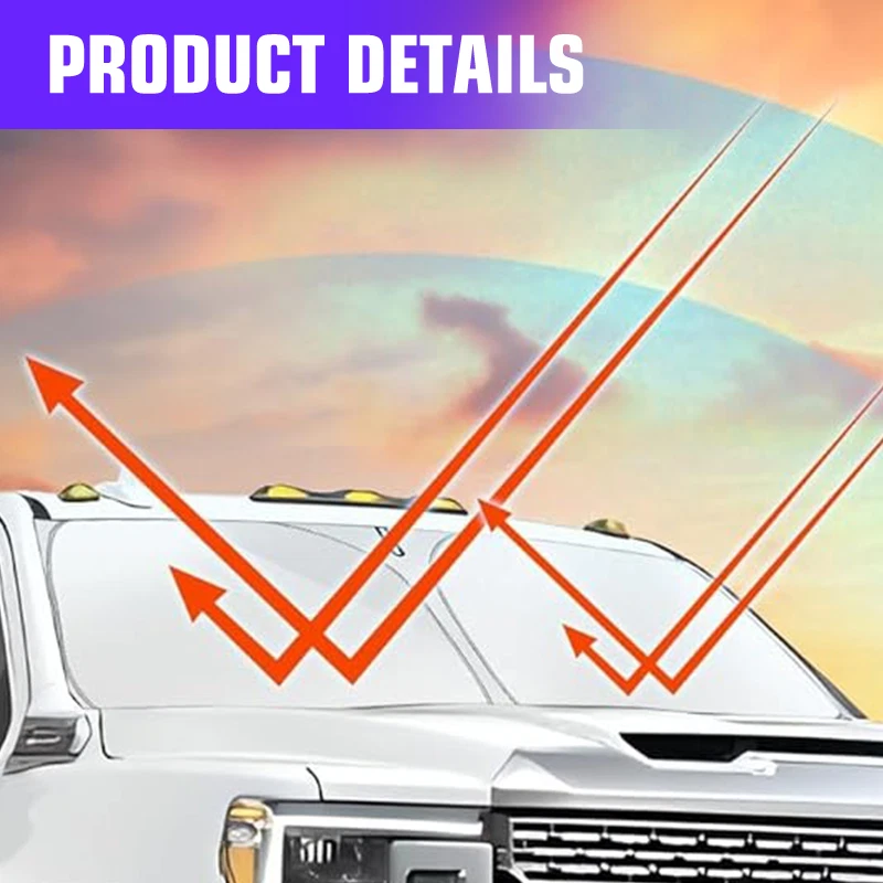 Custom Fit Windshield Visor SunShade Heat Shield Sun Shade For Audi A4 2009-16 Foto 3 de 4