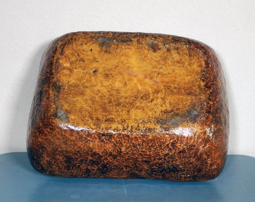 Antigua caja de comida china de bambú lacado con cubierta tejida c. 1890-1900 - Imagen 19 de 21