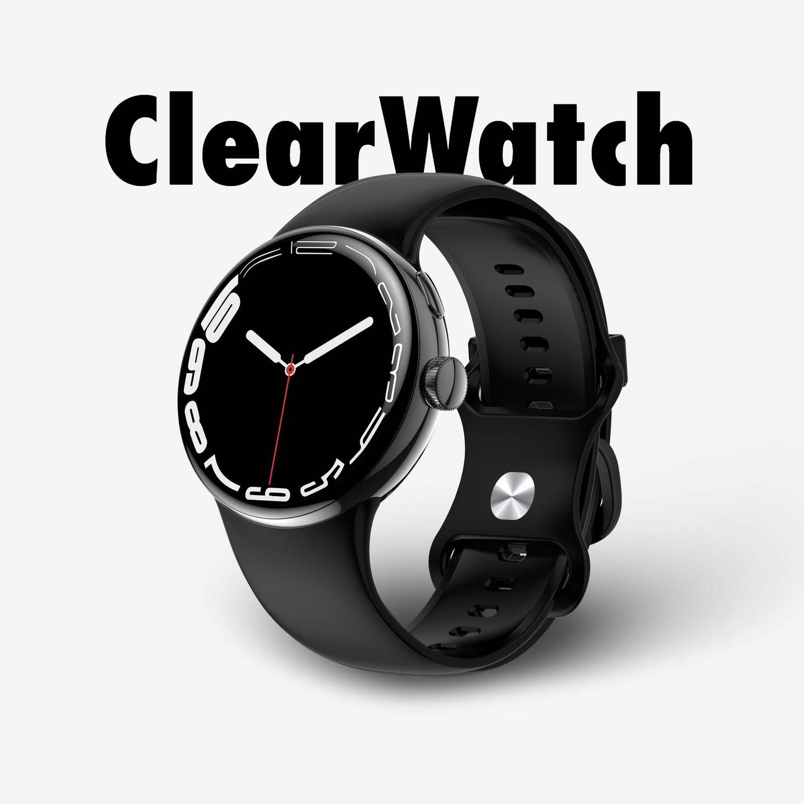 Clear Watch X -  New 2024 Amoled Smartwatch Bluetooth (with AI Assistant)
