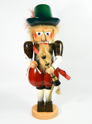 Vintage RARE Steinbach ES628   James Cook  Germany Handmade Wooden, 17''