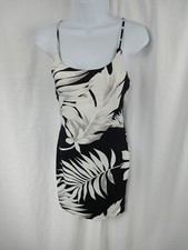 Iris Spaghetti Strap Bodycon Mini Dress Black Womens Gray Womens Size S