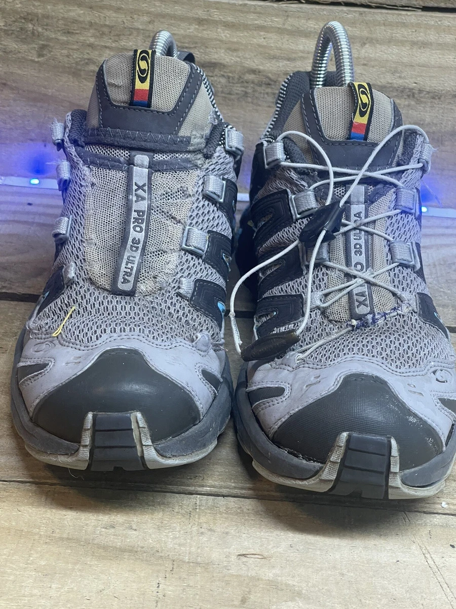 software radioactiviteit essence Salomon XA Pro 3D Ultra Gore-Tex Gray/Teal Trail Running Shoes Women Size 9  | eBay