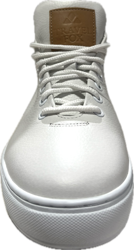 Zapatos Travel Fox Mid Tab 30th para hombre de cuero blanco/suela blanca 915612-107 - Imagen 3 de 5