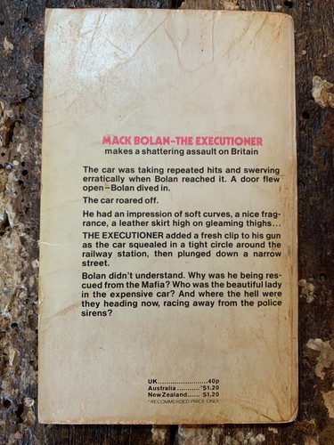 Libros de espionaje espía Don Pendleton Mack Bolan años 70/80/90 completa tu conjunto - Imagen 182 de 248