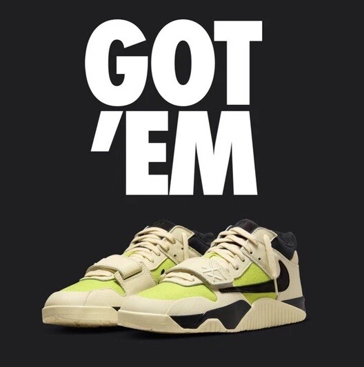 靴 Travis Scott x Nike Jordan Bright Cactus Where to Buy the Travis Scott x Jumpman Jack 