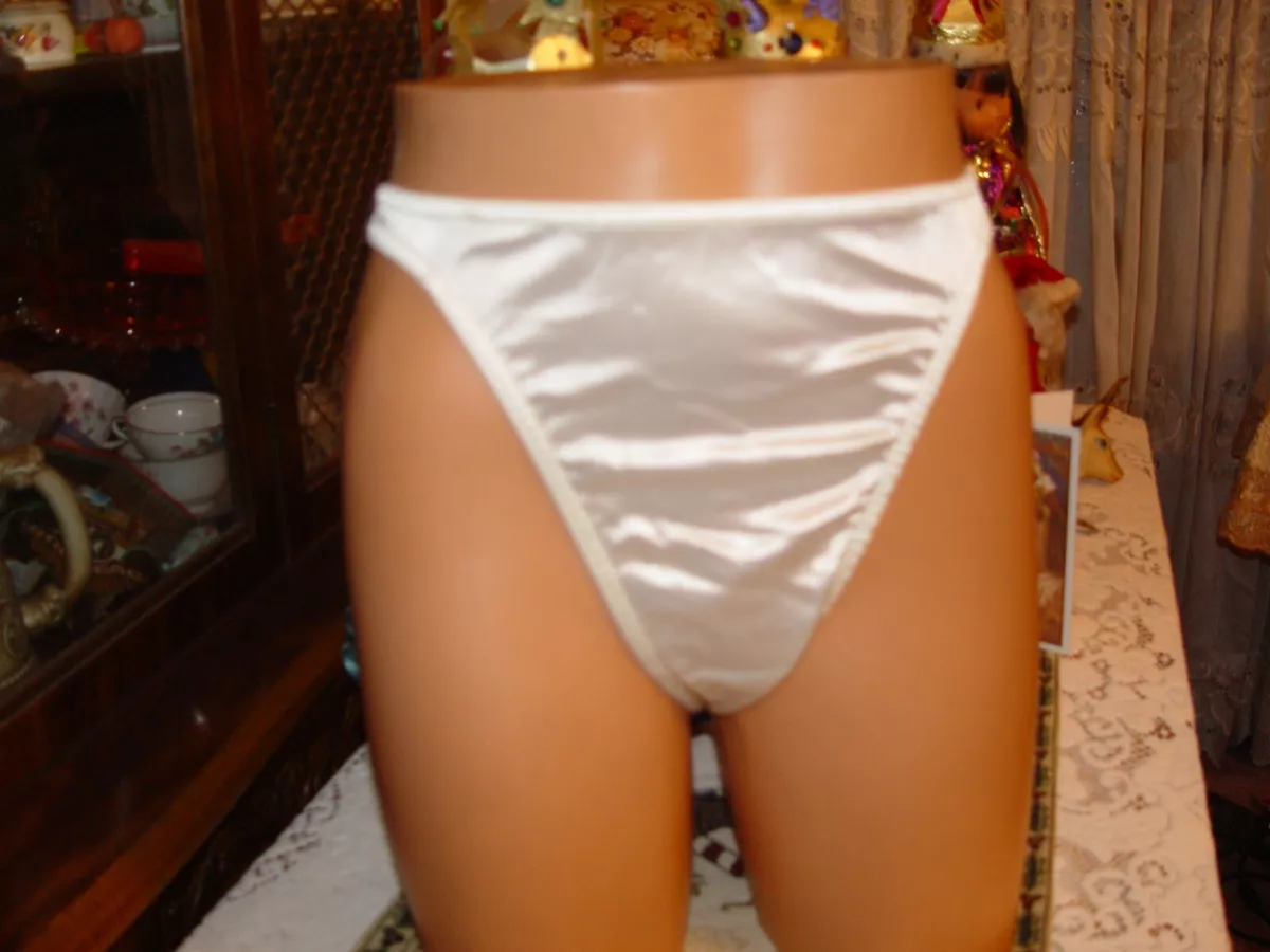 vintage victorias secret high cut bikini panty thong size medium