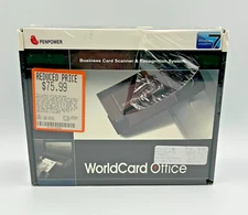 New Sealed Penpower World Card Office Business Card Scanner JSFA8601CU
