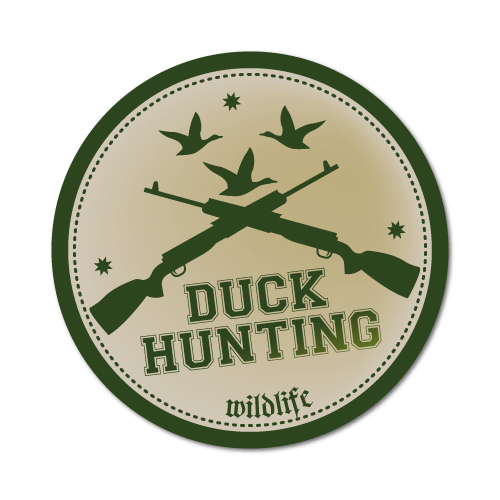 Duck Hunting Wildlife Sticker Decal Hunting Car 4x4 Vinyl Wild #6352EN - Picture 1 of 1