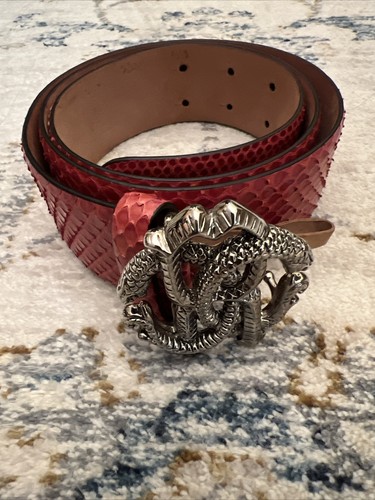ROBERTO CAVALLI CLASS ?? WOMEN\'S SOFT BROWN LEATHER FASHION BELT ROBERTO CAVALLI CLASS ?? WOMEN main image 2