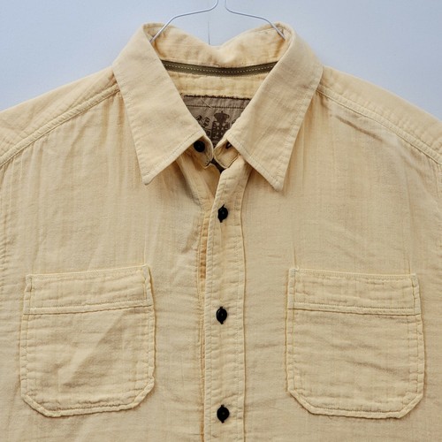 Tommy Bahama Denim Co Mens Large Yellow 