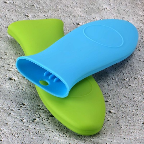 Potholder Cast Iron Skillet Handle Cover Silicone Hot Handle Holder Pot Sleeve - Picture 4 of 16