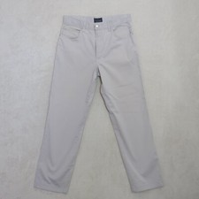 Trussardi Trousers Pants Chinos Jeans W32 L32 Mens Gray Light Summer Italy Made