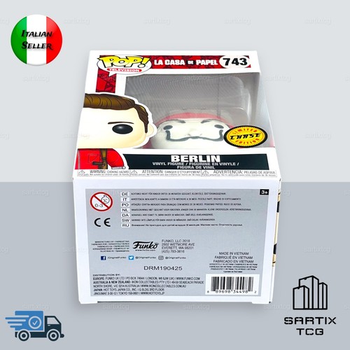 Funko Pop! - Berlin 743 (Chase Limited Edition) La Casa De Papel Berlino - Imagen 5 de 5