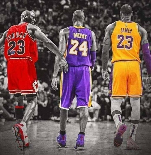 Jordan Kobe Lebron Allstars T-shirt 