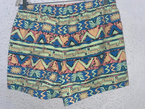 Women Patagonia 6" Baggies Shorts High Hopes Geo Salander Green Multicolor L NEW - Picture 3 of 6