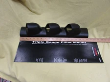 Make Waves Triple Gauge Pillar Mount, #1003, NOS, For 52mm Gauge, 2", Z