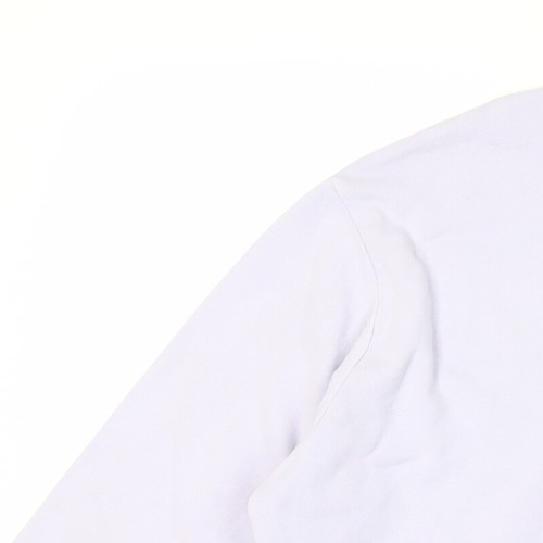 Topshop Women's Ivory Pullover Sweatshirt Size 8 - Picture 11 of 12