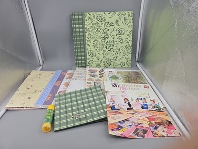 Memories Direct Scrapbooking Kit - 2 Ablums, Paper, Cut Outs Lots More