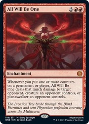 All Will Be One 118/271 - Phyrexia: All Will Be One - Mythic Red Enchantment