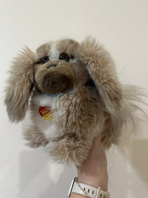 Steiff Junior Peky Pekingese Dog 2890/22 Vintage Greman Plush With Tags