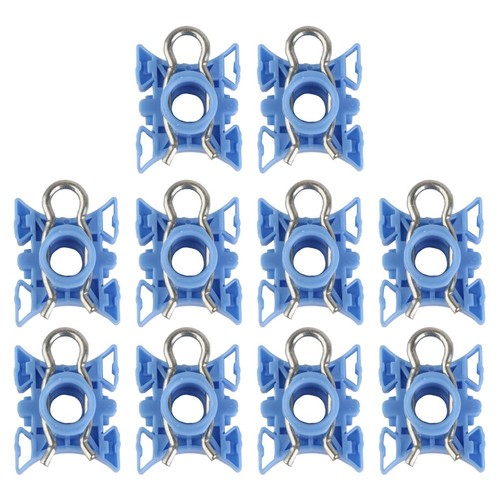 Easy Installation Sliding Pivot Clips For For BMW E32 E34 E36 Z4 10 Pack Blue - Picture 6 of 8