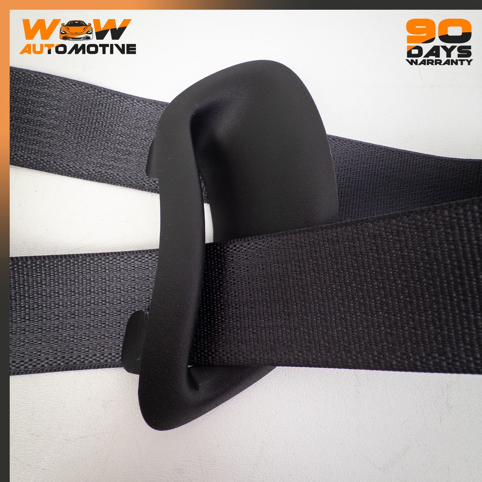 06-12 CHEVROLET CORVETTE C6 RIGHT PASSENGER SIDE SEAT BELT RETRACTOR BLACK OEM