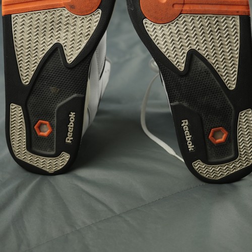 Zapatos Reebok Pump Omni Zone II para hombre talla 12 baloncesto clásicos retro de caña alta - Imagen 10 de 10