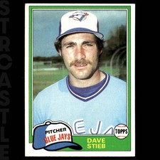 1981 Topps - Dave Stieb #467 Toronto Blue Jays ⚾ Baseball Card